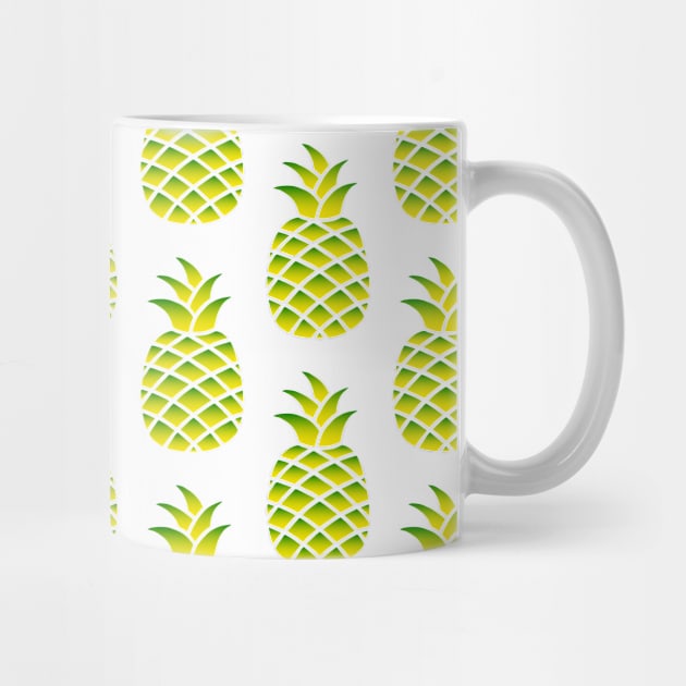 Fresh Pineapple Pattern by sallycummingsdesigns